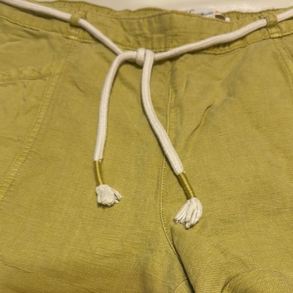 C&C California Yellow Athletic Shorts Relaxed Fit Drawstring - Picture 3 of 9